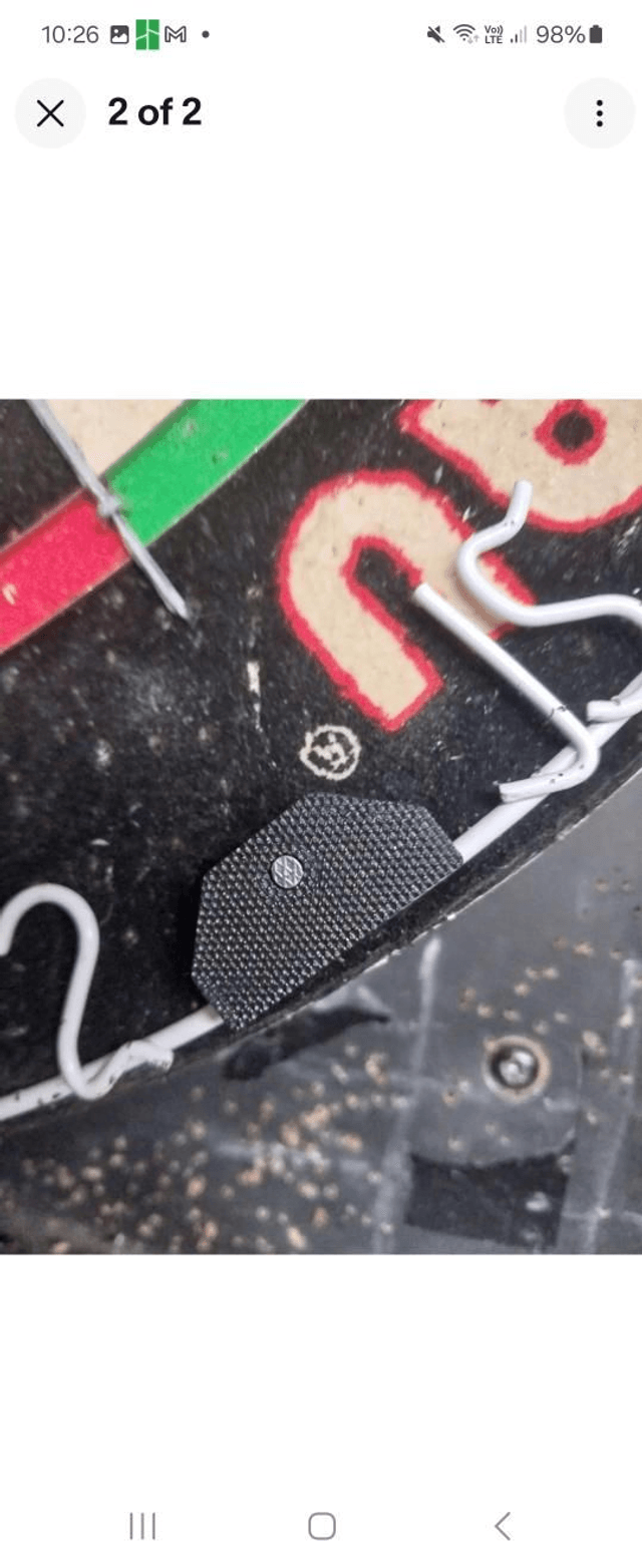 Dartboard Number Ring Clip