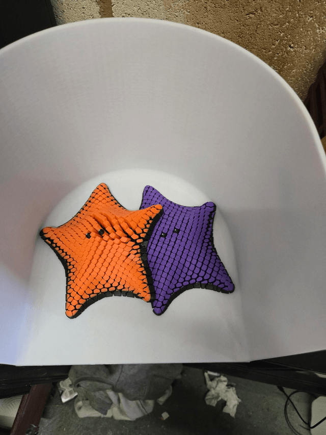 Betsie, The Bat Seastar. 